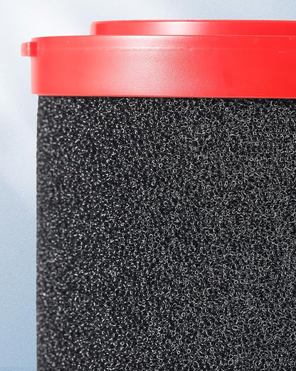4 Pack 49-90-1900 Wet Dry Vacuum HEPA Filter Replacement Compatible with Milwaukee Cordless M18 Vacuum 0780-20 0880-20 with 4 Foam Sleeve Filters