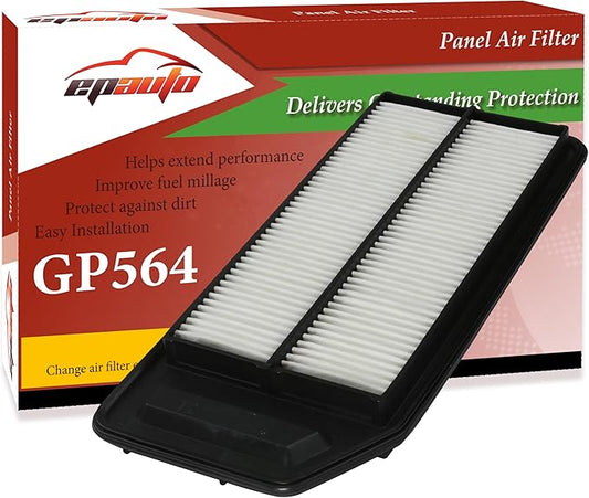 EPAuto GP564 (CA9564) Engine Air Filter, Replacement for Honda Accord L4 (2003-2007), Fits Acura TSX (2004-2008)