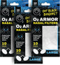 O2 Armor Nose Filters for Welders & Allergies - Nose Filter for Dust - Nasal Filters for Welding - Nose Dust Mask for Construction (30 Pack - 3x10, Size Large)