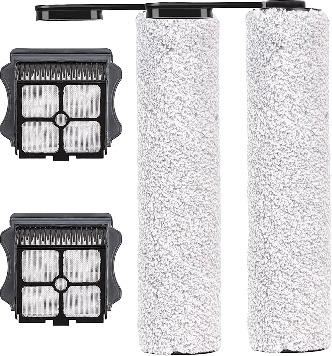 Replacement Brush Roller and HEPA Vacuum Filter Kit Compatible with Tineco Floor ONE S5 & S5 PRO Cordless Wet Dry Vacuum Cleaner Refill Accessories Kit