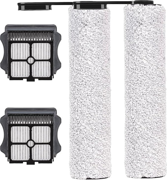Replacement Brush Roller and HEPA Vacuum Filter Kit Compatible with Tineco Floor ONE S5 & S5 PRO Cordless Wet Dry Vacuum Cleaner Refill Accessories Kit