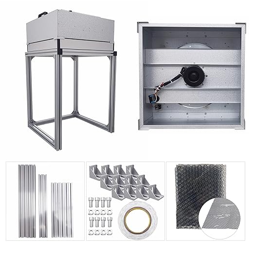 INTSUPERMAI Vertical Laminar Flow Hood Air Flow Clean Bench Workstation with HEPA Filter Lab Fume Hood Air Volume 294-411 cfm Dust Free Room Workshop for Phone LCD Repair Workshop Laboratory 110V