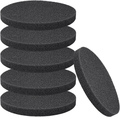 Fx4 Carbon Filter Pads Compatible with Fluval FX4 FX5 / FX6 Canister Filter,Replacement Carbon Impregnated Foam Pads Aquarium Filter Media Pack of 6