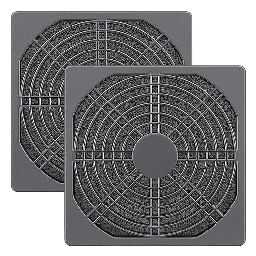 Wathai 2 Pack 120mm PC Fan Dust Filter Cover Computer Mess