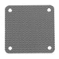 MECCANIXITY 10PCS PC Dust Filter, 50mmx50mm PVC Computer Case Cooler Dustproof Mesh Cover Fan Grills for Computer Chassis Speaker, Black