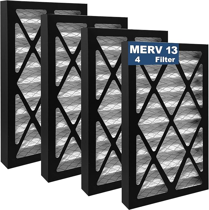 4 Pack 5-Micron Outer Air Filter Replacement Compatible with WEN 3410, POWERTEC AF4000, Shop Fox W1830, Grizzly G0738 Air Filtration System for Workshop, Part 90243-027-2