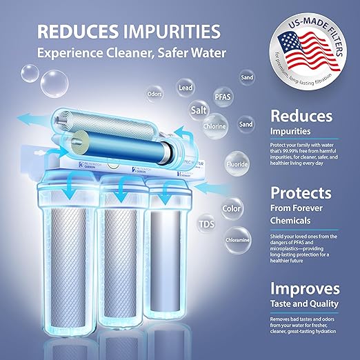 APEC Water Systems RO-90 Ultimate Series Top Tier Supreme Certified High Output 90 GPD Ultra Safe Reverse Osmosis Drinking Water Filter System, Chrome Faucet