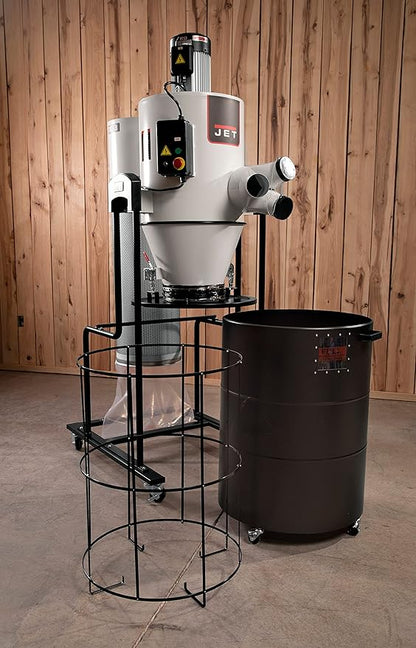 JET Cyclone Dust Collector, 2-Micron Filter, 3 HP, 230V 1Ph (Model JCDC-3)
