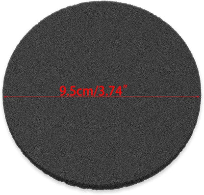 6 Pack Hepa Filter Sponge Replacement Accessories for P1 o Pet Grooming Kit Vacuum Sponges Spare Part Accessory Sponge, Black