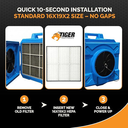 Dri-Eaz F321 Compatible Primary Filter Replacement for Defendair F284 & HEPA 500 Air Scrubber, 16x19x2