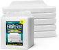 Aquatic Experts Aquarium Filter Floss for Fish Tank Filters - FilterFirst Aquarium Filter Pad - Media Roll for Crystal Clear Water, 3/4" - 1" Thick (12 Inch Wide, 12 Inch Long - 5 Pack)