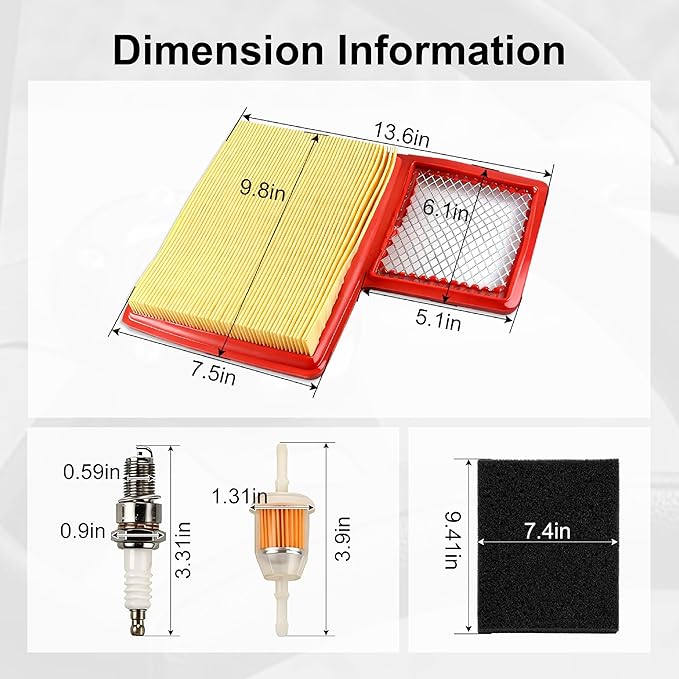 JN6-E4450-00 JN6-E4450-01 Air Fuel Filter Kit For Yamaha G16 Golf Cart G19 G20 G21 G22 1996 For UP G29 Drive Golf Cart