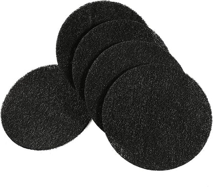 Resinta 6 Compost Bin Filters - Activated Carbon Compost Bin Replacement Filters (6.25 Inches)
