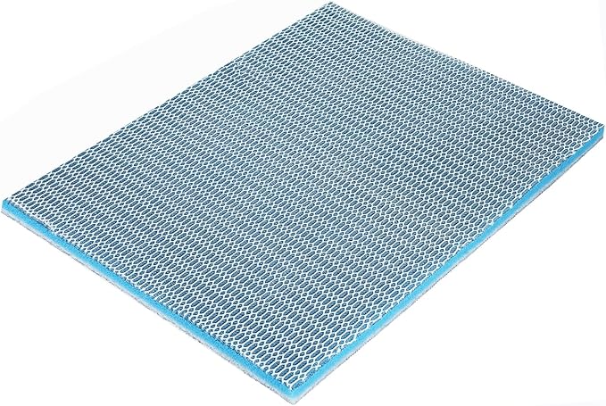 AQUANEAT Aquarium Filter Sponge 8-Layer Filter Media Pad, Cut-to-Size Foam Floss for Fish Tank Sump Pond (16" x 12" x 0.6")