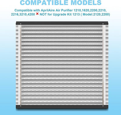 213 Replacement Filter for AprilAire Whole House Air Purifier, Models 1210, 1620, 2120, 2200, 2210, 2216, 3210, 4200, MERV 13 Furnace Air Purifier, (Actual Size: 20.8x24.8x4 Inch), 1Pack