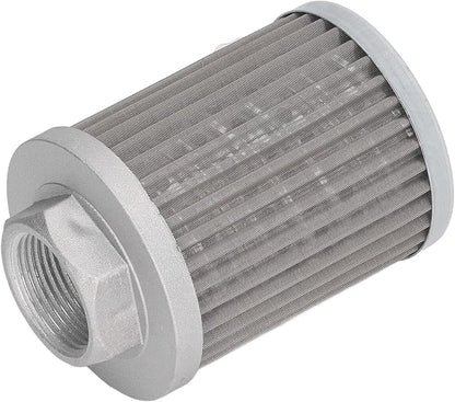 WALFRONT Hydraulic Suction Filter Stainless Steel Oil Filter 40LMin Rate for Hydraulic Systems Automotive and Engineering Machinery