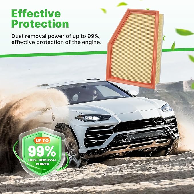 Engine+Cabin Air Filters Fit for 2018-2019 BMW X3 (XDrive30i/SDrive30i/M40i), 2020-2021 X3 (XDrive30i/SDrive30i), 2019 X4, 2020-2022 X4 (XDrive30i Only) Car Accessories 64119382885 13718691835
