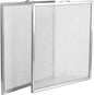 99010316 Range Hood Filter, for Broan Kitchen Exhaust Grease Filter, Stove Hood Vent Air Filters 11 1/4" x 11 3/4" x 3/8" Reinforced Aluminum Frame fit S99010316, NTK7450000,990721400A (2 Pack)