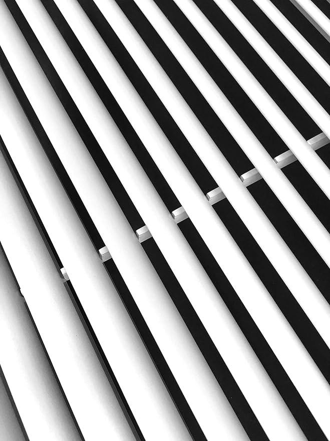 25" X 20" Aluminum Return Filter Grille - Easy Airflow - Linear Bar Grilles [Outer Dimensions: 26.75w X 21.75h]