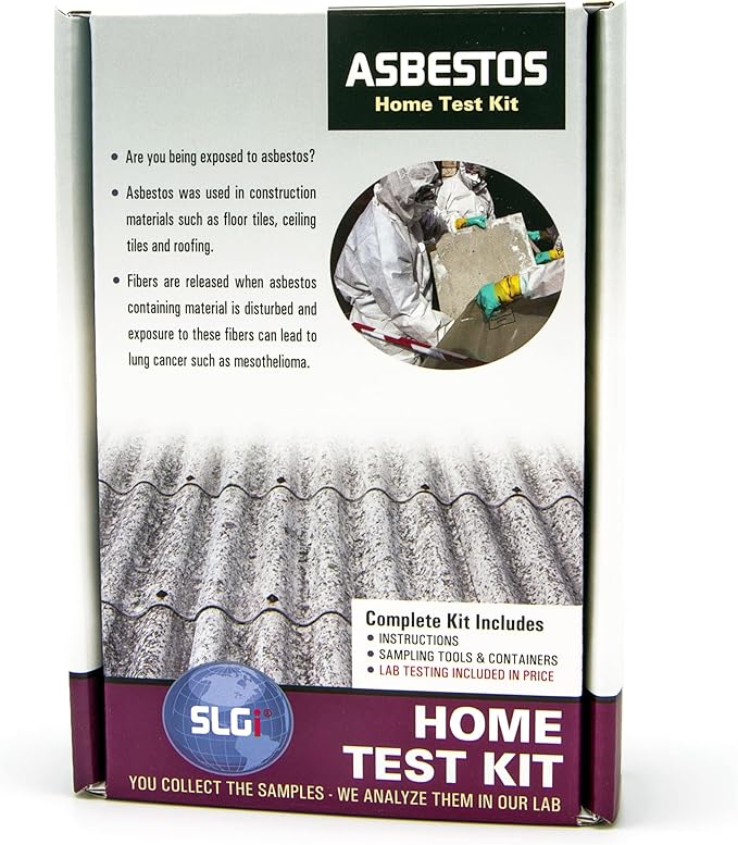 SLGI Home Test Kits Asbestos 1 PK (5 Bus. Days) Return Ground Shipping Included
