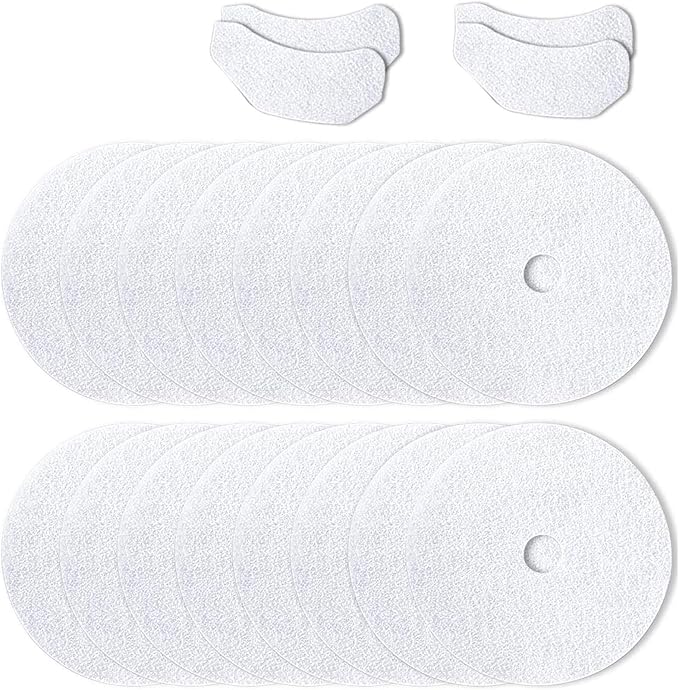 【Polyester Upgrade】20 PCS Dryer Exhaust Filter for Panda by Beaquicy - Lint Filter Cloth Dryer Replacement for Panda Sonya Magic Chef Avanti Dryers - Includes 16 Exhaust Filters & 4 Air Intake Filters