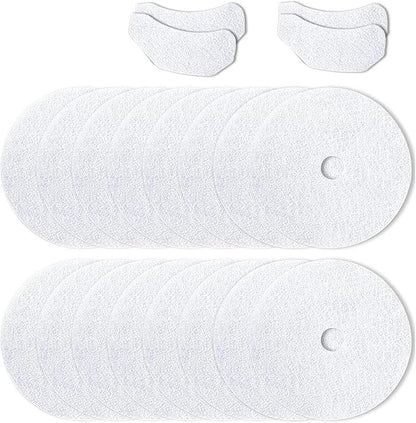 【Polyester Upgrade】20 PCS Dryer Exhaust Filter for Panda by Beaquicy - Lint Filter Cloth Dryer Replacement for Panda Sonya Magic Chef Avanti Dryers - Includes 16 Exhaust Filters & 4 Air Intake Filters