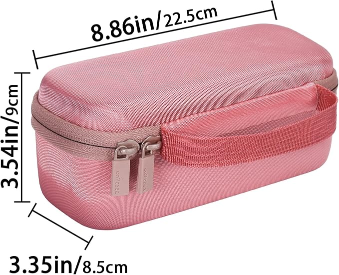 co2CREA Hard Case compatible with Pure Enrichment PureZone Mini Portable Air Purifier (Blush Case)