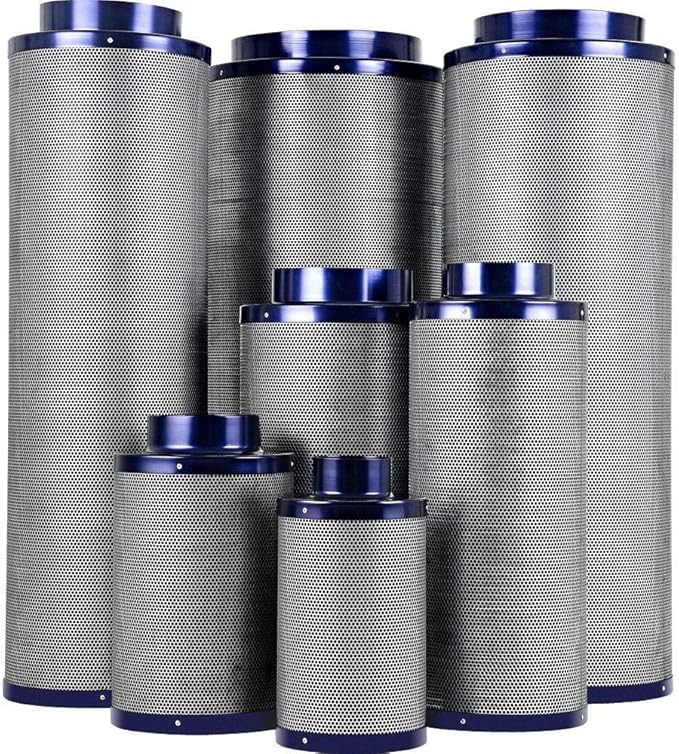 Active Air ACCF3910, 4" x 14", 215 CFM Carbon Filter, Grey