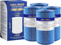 POOLPURE PLFC-6430-M Spa Filter Replaces Watkins 31489, Compatible Pleatco PWK30-M, Filbur FC-3915M, P/N0969601, 71825, 73178, 73250, 4 Pack