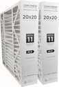Clean Comfort AMP-11-2020-45 (2-Pack) - 20" x 20" x 4.5" Media Air Filter, MERV 11