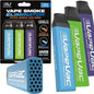 VapeVac (Registered AMZ Brand) – Pocket-Sized Personal Air Filter for Discreet Output Reduction | Minimizes Odor, Keeps Air Fresh | Not an Emission Device – 500+ Uses (3-Pack)