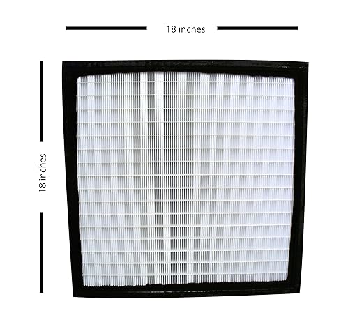 Janitized JAN-HVAC180 Premium Replacement Commercial HEPA Filter for Phoenix Guardian R, OEM # 4031864 18 x 18 x 2.5