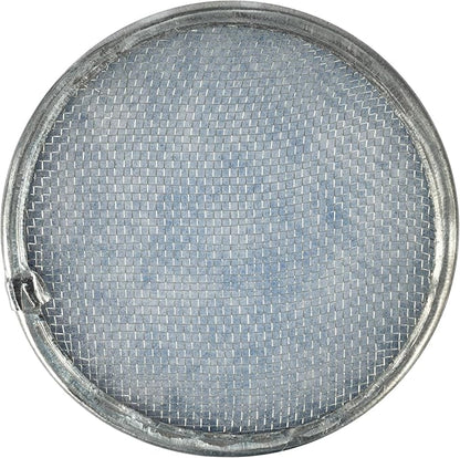 4" Inch Filter Replacement - Round Duct Filter System - G4 Class Filter and Mesh Screen - Dust Collection and Air Purification