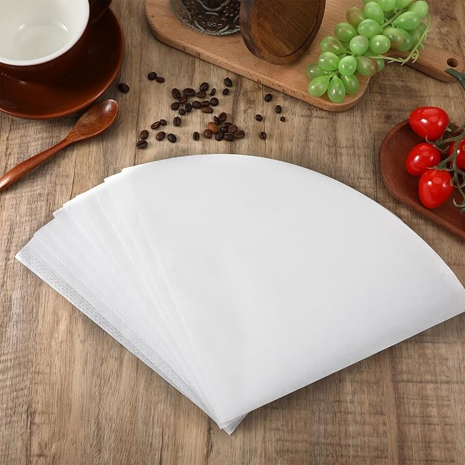 100 Pcs Fryer Oil Filter, 10 inch Non-Woven Cooking Oil Filters, Maple Syrup Filter Cones, Beeswax Filters, Deep Fryer Oils Cones for Home, Restaurants, Food Trucks, Kitchen, Cafe