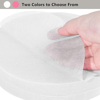 200 Sheets Nail Dust Collector Filter Paper Disposable Nail Dust Filters for Most of Nail Dust Collector Machine Nail Vacuum Dust Collector for Nail Salon Nail Supplies Accessories (new white)