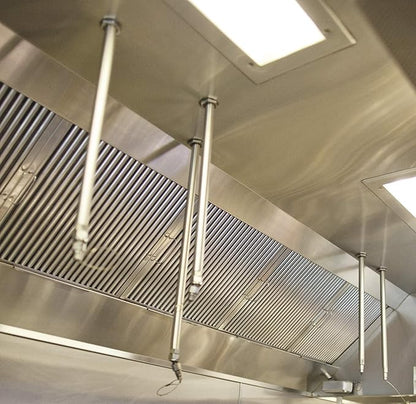 Captrate COMBO Stainless Steel Baffle Restaurant Hood Filter, (16" High x 20" Long)