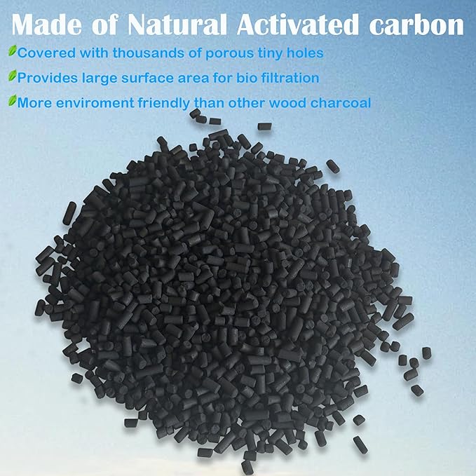 1.5 Pounds Odor Absorbing Filter Refill Compatible with FoodCycler Kitchen Waste Composters, Odor Removing Carbon Filter Replacement for Eco 5 FoodCycler Electric Composter