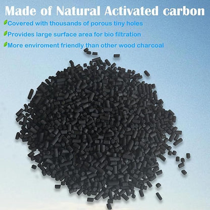 1.5 Pounds Odor Absorbing Filter Refill Compatible with FoodCycler Kitchen Waste Composters, Odor Removing Carbon Filter Replacement for Eco 5 FoodCycler Electric Composter
