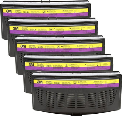 3M Versaflo Organic Vapor/Acid Gas/HEPA Cartridge TR-6530N, for TR-600/800 PAPR