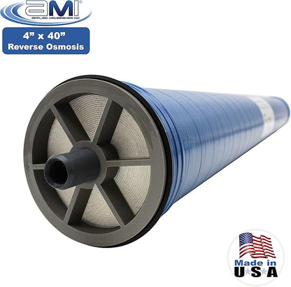 APPLIED MEMBRANE INC | Reverse Osmosis Membrane Element for Tap Water | High Flow 3000 GPD at 225 psi | 99.5% Rejection | Replacement Commercial RO Membrane