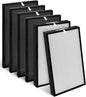 6-Pack AD5000 Replacement Filter Compatible with Air Doctor 5000 Air Purifier， Includes 2 Efficient Main Filter and 4 Activated Carbon Filters (Not Compatible with 5500 Series)
