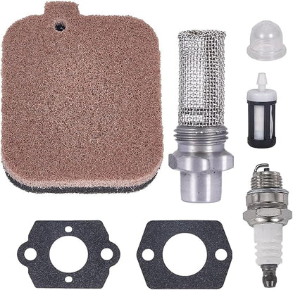 Compatible with 4229-140-6905 Stub Spark Arrestor with 4229 120 1800 Air Filter Tune Up Kit for STIHL BG45 BR45C BG46 BG55 BG56 BG65 BG85 BG86 BR45C SH55 SH85 SH56 Leaf Blower Parts