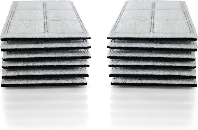 K&J 12-Pack of Drinkwell Platinum Compatible Premium Charcoal Water Filters