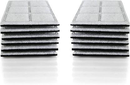 K&J 12-Pack of Drinkwell Platinum Compatible Premium Charcoal Water Filters