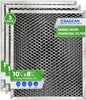 Stove Hood Vent Filter 10.5" x 8.8" 41F 97007696 Fits Nutone & Broan Range Hood Filter Replacement for Ductless Exhaust Fan - Mesh Screen Filters Grease & Carbon Freshens Kitchen Oven Air (3-Pack)