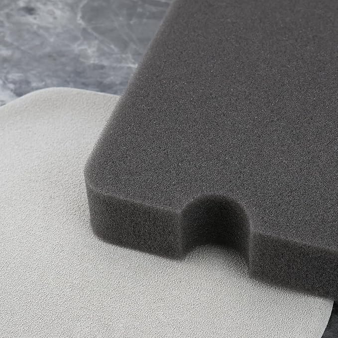 2pcs Square Air Filter Sponge Replacement Part 705911452077 Compatible with Predator Generator Air Filter 8750W 7000W 6500W 5500W 13HP 420cc