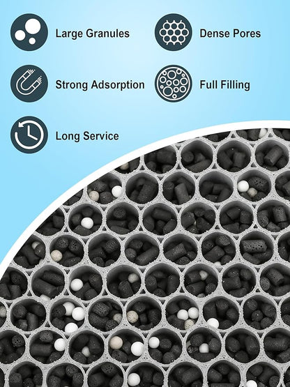 3500 Replacement Filters Compatible with Air Doctor 3000,3500,and 3500i Air Purifiers,Includes 1 High Efficiency Filter, 2 VOCs Filters, 4 Prefilters, Compare to Part # ADF3001 ADF3002 ADF3003