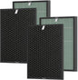 Ontheone Air Bio-GS 2.0 Filter Replacement Kit Compatible with Rab-bit Air Bio-GS 2.0 Ultra Quiet Air Cleaner Purifier Model SPA-550A and SPA-625A, includes Carbon and HEPA Filter, 2 Set