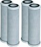 CFS – 4 Pack Radial Flow Carbon Water Filter Cartridges Compatible with CB3, GE FXUVC, FXULC, CBC-10 Models – Removes Bad Taste – Whole House Replacement Filter Cartridge – 0.5 Micron – 10" x 2.5"