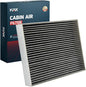 KAX Cabin Air Filter with Activated Carbon, CF11775 Replacement for Fusion 2013-2020, Edge 2015-2023, MKZ 2013-2020, Nautilus 2019-2023, Continental 2017-2020